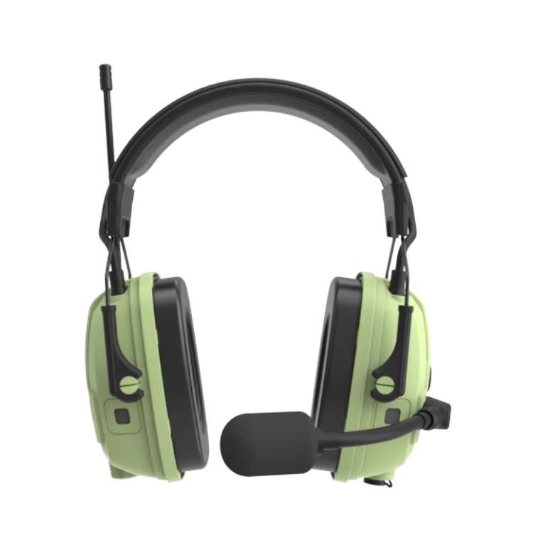 wireless communication earmuffs VOX control environment sounds SNR 32dB noise reduction earmuffs