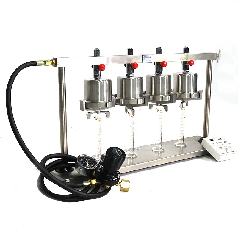 SD4 4-Unit reasonable structure stainless steel press Multilink Low Pressure Filter Press for drilling fluid in oil fields