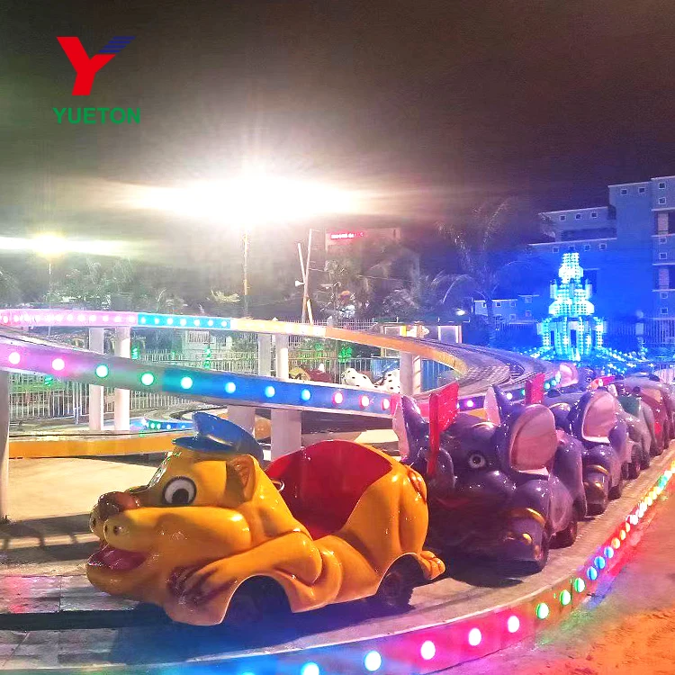 Zhengzhou Yueton Kids Park Amusement Machine Kiddie Rides Mini Shuttle