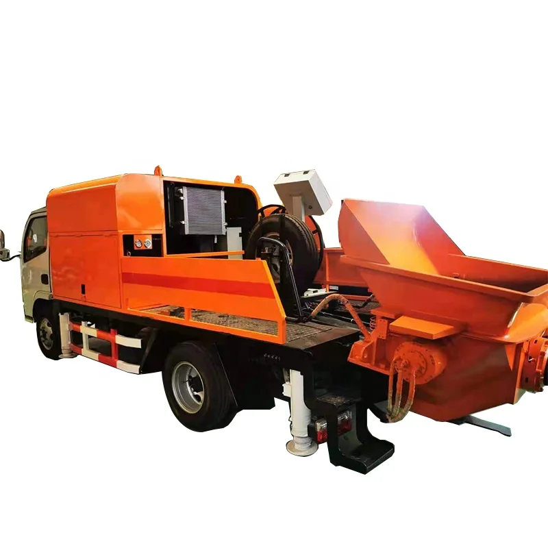 Chinese Manufacturers Concrete Pumps Equipment Concrete Delivery Machine With Pump