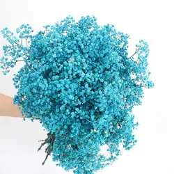 Gypsophila bouquet Preserved babys breath flowers white color dried flowers baby s breathe for wedding or house decoration