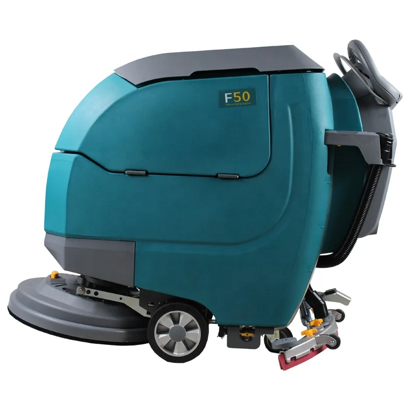 Top Quality Hardwood Floor Washing Low Noise Hand Push Floor Scrubber Walk Behind Auto Scrubber