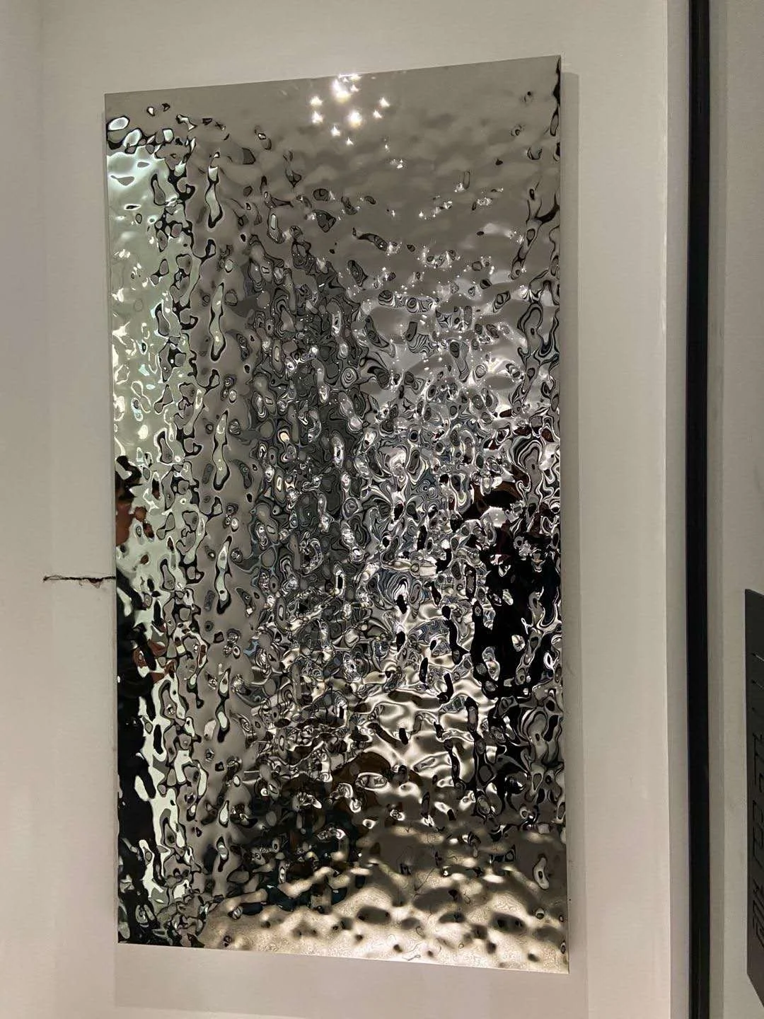 Black Color Water Ripple Stainless Steel Sheet ASME SA 240 304H Stainless Steel Plate Price