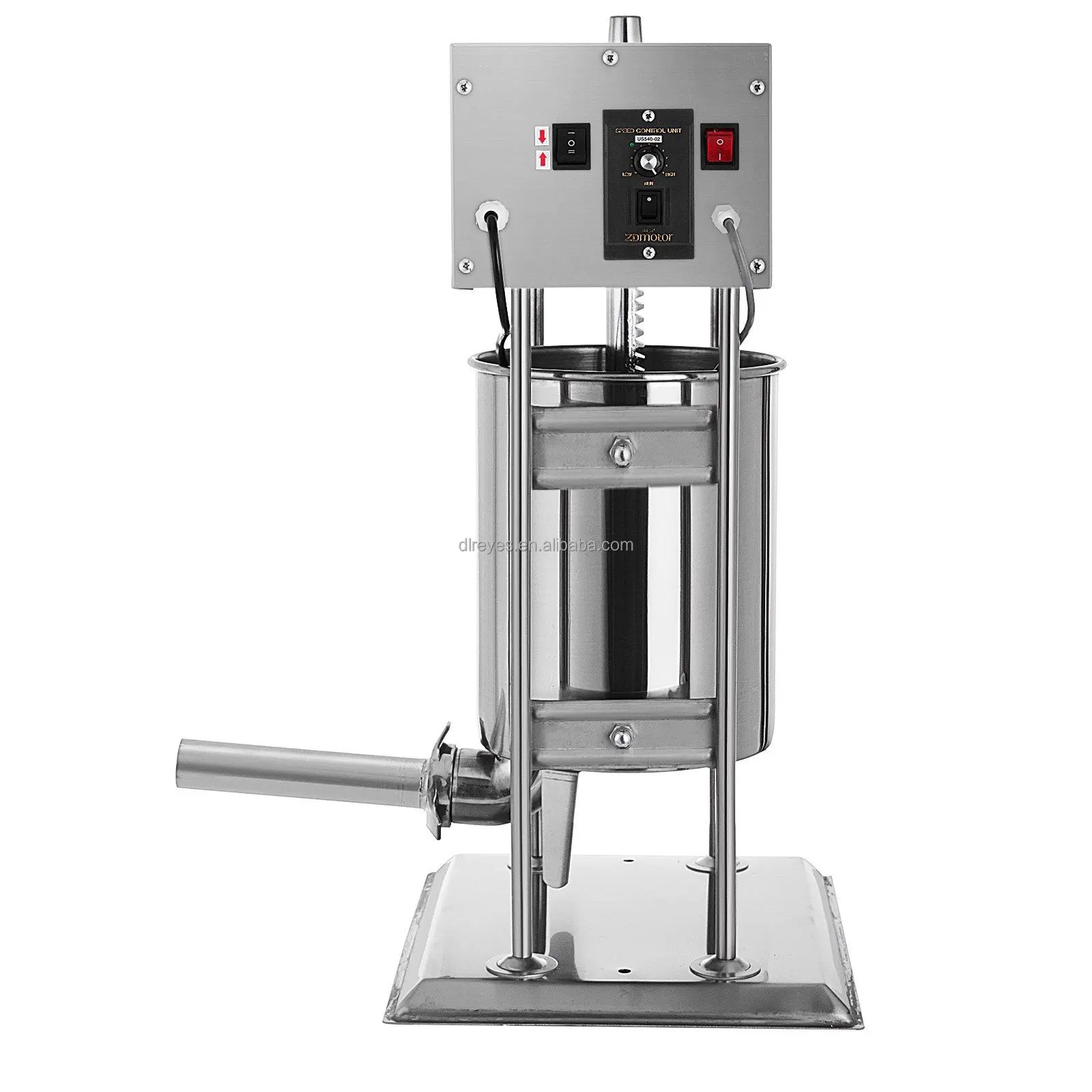 10l 25lb Electric Commerical Sausage Stuffer Stainless Dual Speed Price