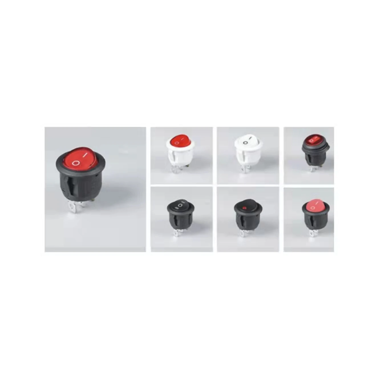 2 Pin ON OFF Waterproof Rocker Switch 20A 125V 15A 250V T85 KCD3 101 16A 2 Position Rocker Switch 2Pins