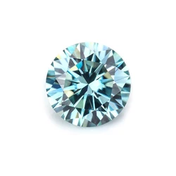 Jinying GRA certified Moissanite Round cut 1ct 2ct 3ct Gray Pink Yellow Champagne Blue Green Colors loose moissanite diamond