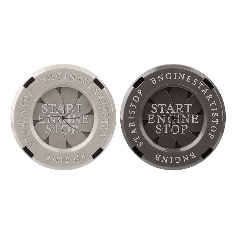 Car Moto Engine Start Stop Button Cover Ignition Switch blade-type Rotatable Protection Cap Interior Decoration Decor Sticker