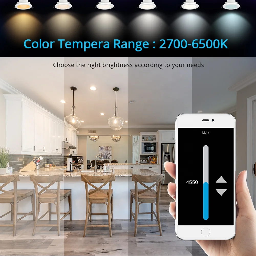 Умный светодиодный светильник Benexmart Zigbee 3 0 7/10/15 Вт RGB потолочный Tuya SmartThings приложение для голосового управления через Alexa Echo Plus напрямую
