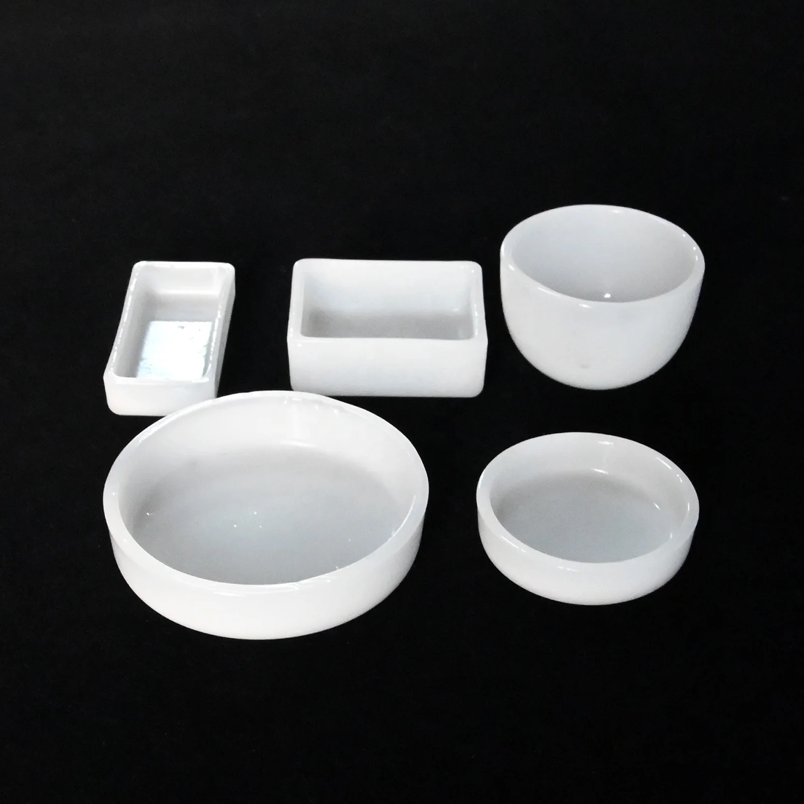 SUCCESS Laboratory Use Milky White Quartz Crucible Fused Silica Quartz For Heating Creuset De Silice