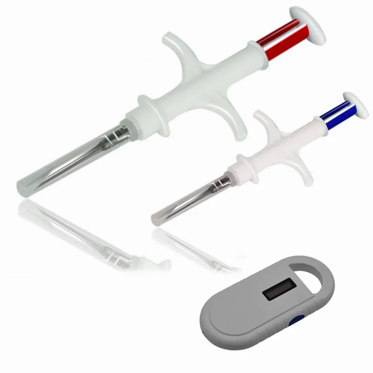 2.12mmx12mm animal microchip with EM4305 Chip for dog management