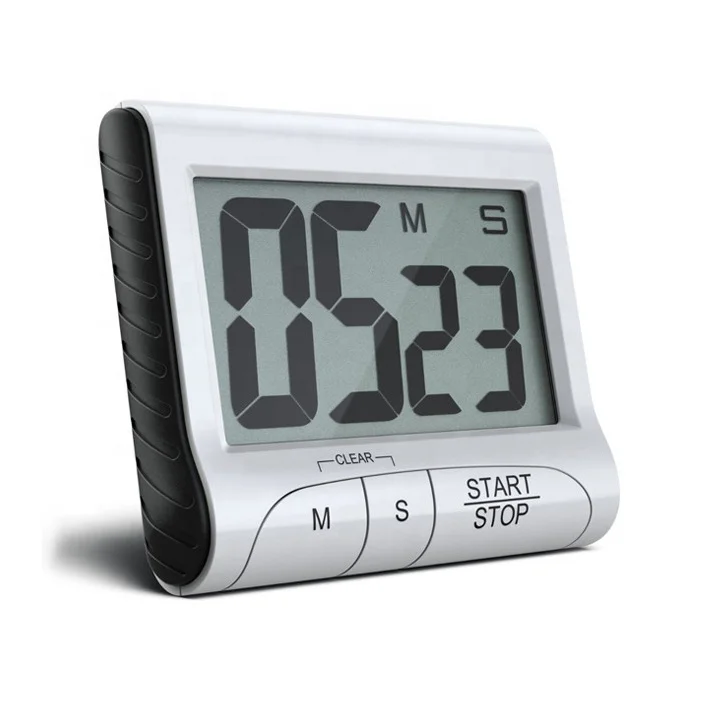 Multifunctional Small Digital Cooking Timer Exercise Alarm Clock with AAA battery