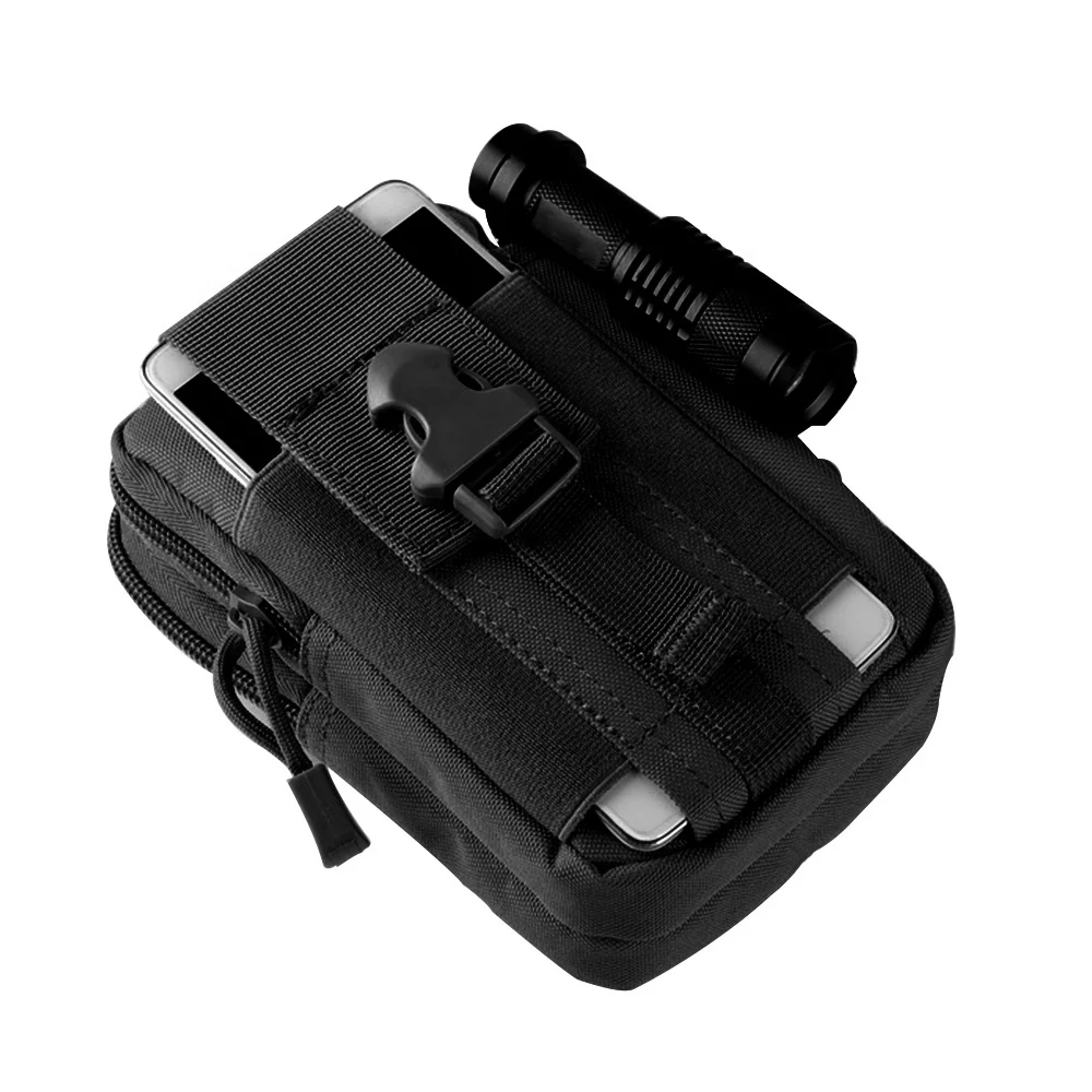 Tactical Men Molle Pouch Phone Belt Waist Bag Sport Wallet for Outdoor