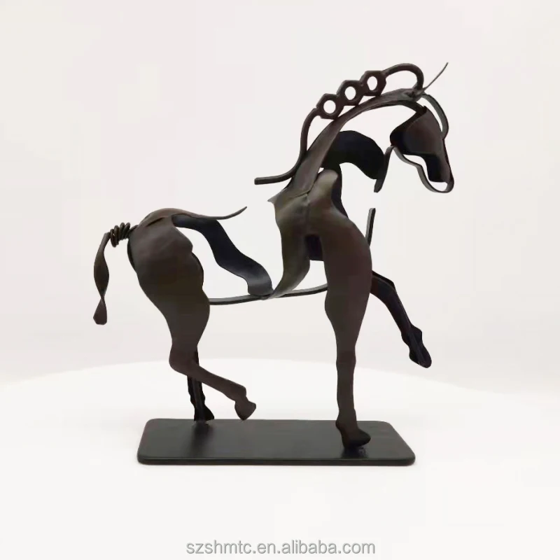 Factory Outlet Art Deco Horseshoe Statue Ornament Art Deco Toys Home Aesthetics Decoration Office Desktop Creative Collection