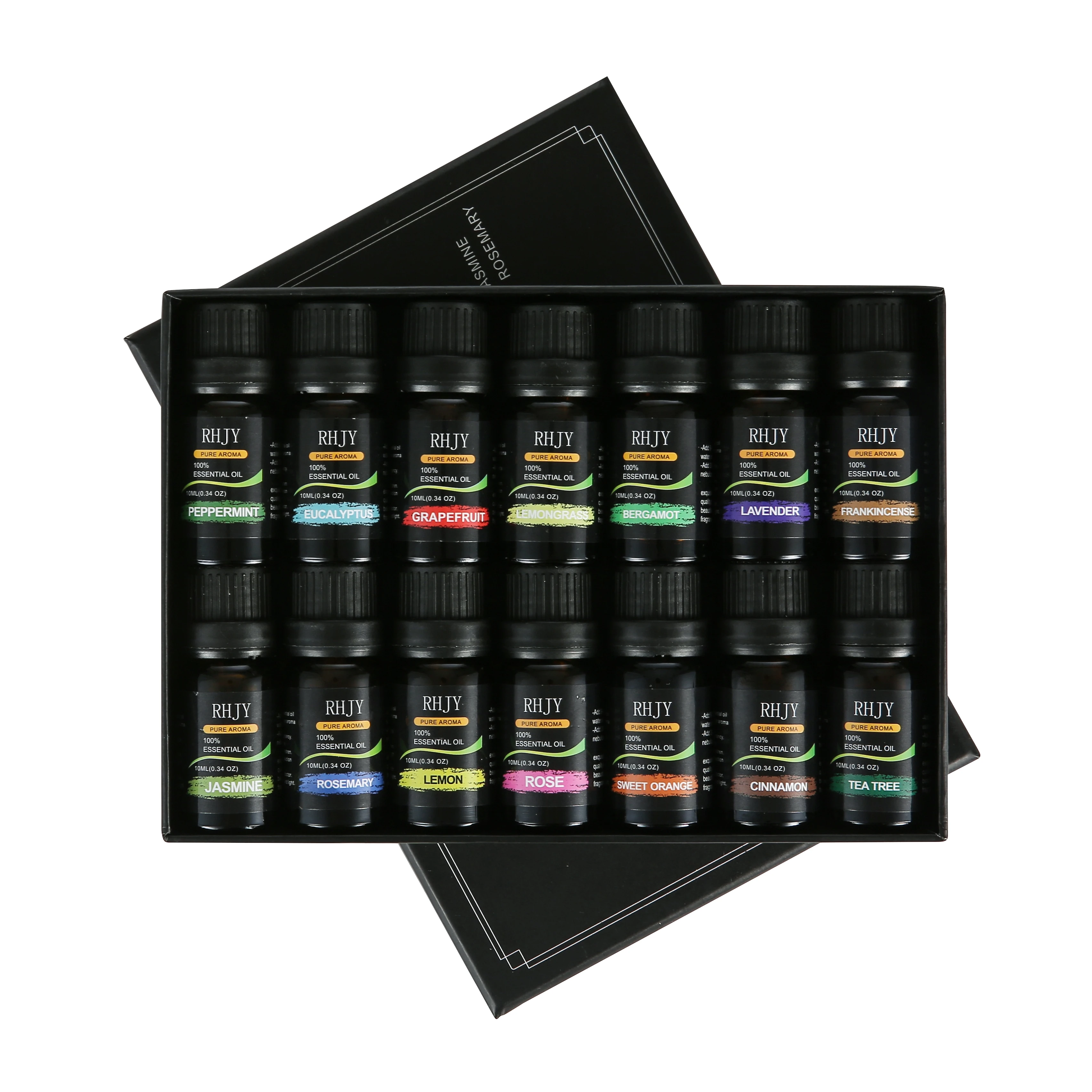 Подарочный набор эфирного масла корицы, 10 мл, маленькая стеклянная бутылка, розовое растение, эфирное масло для свиданий, дома, салона, гостиницы