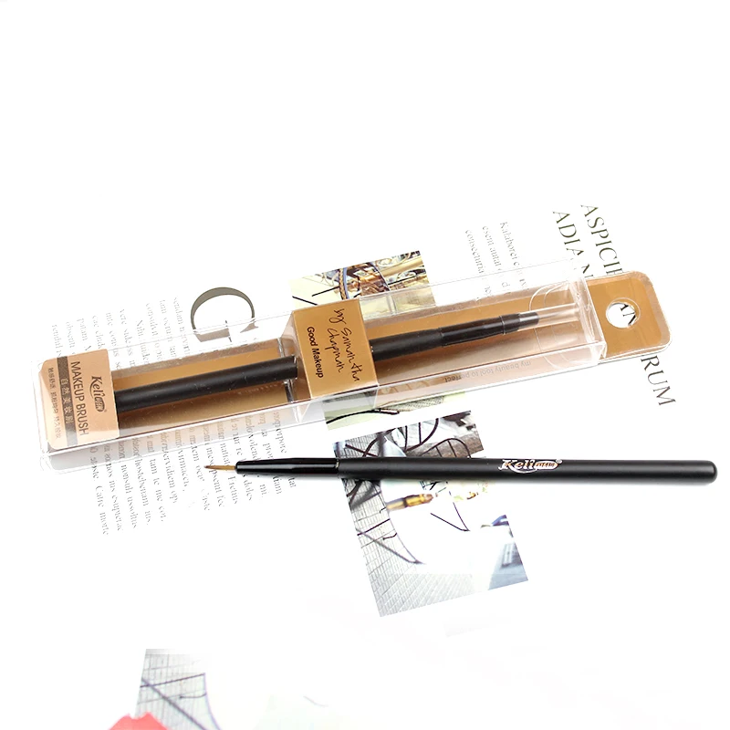 keli beauty cosmetic tools with small brown color makeup best lip brush