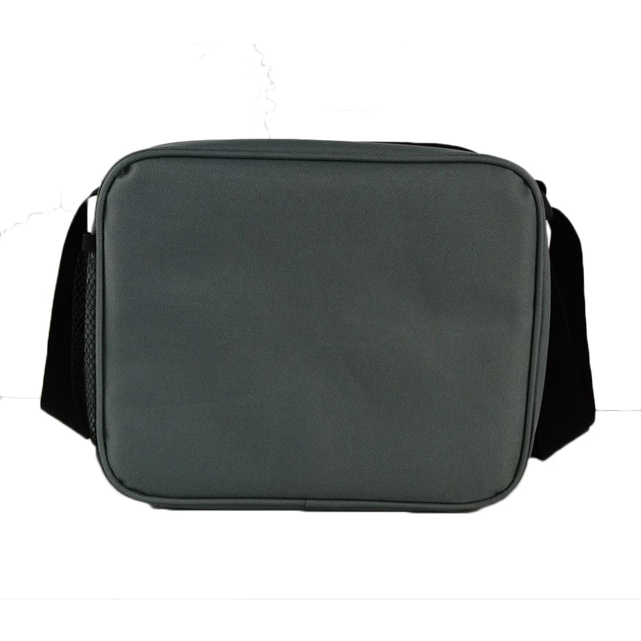 
Simple design insulated lunch cooler bag made of RPET snowflake 