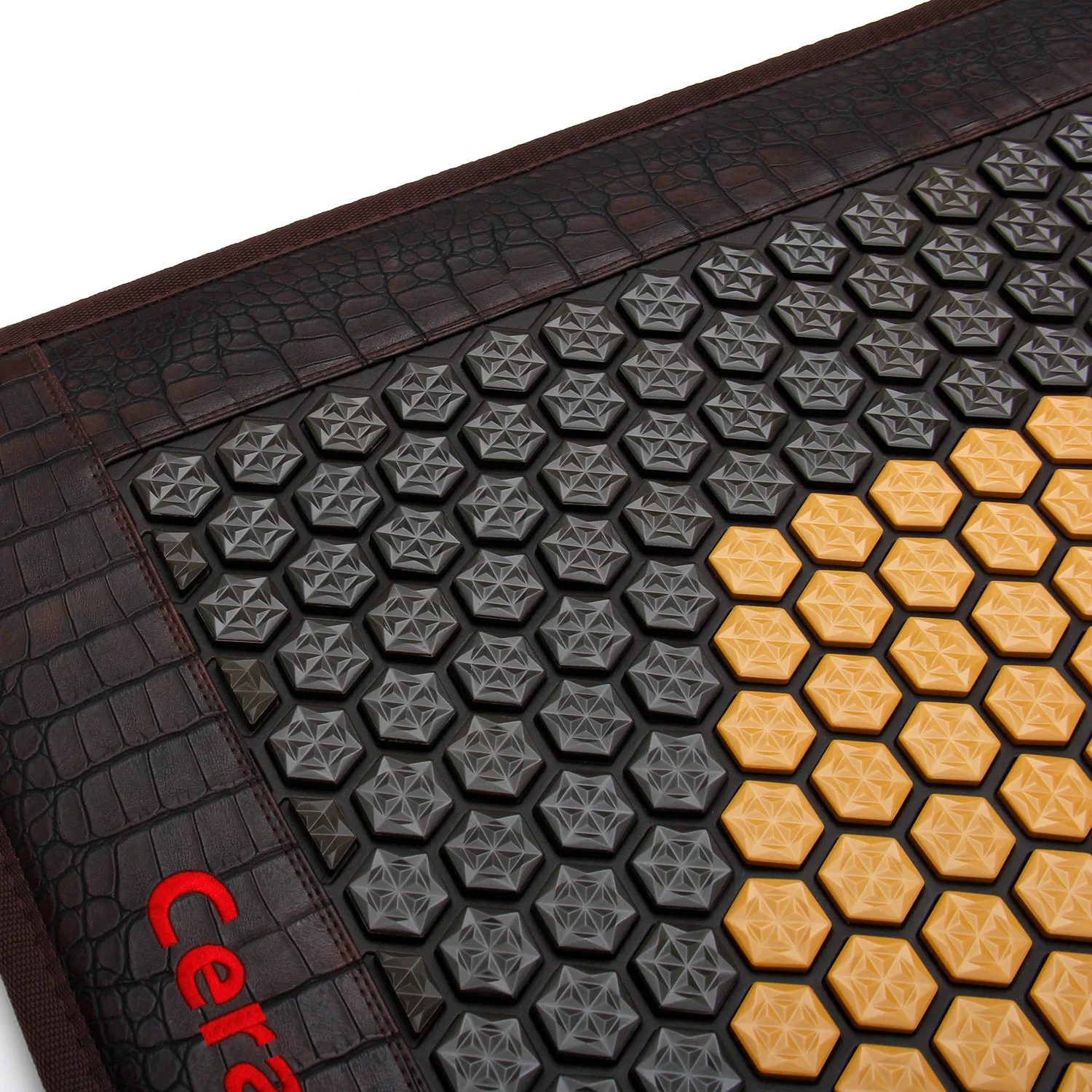 Korea Best Thermal Tourmaline Mat Pain Relief Far Infrared Heating Mattress Pad with Negative Ions for Spa Meditation