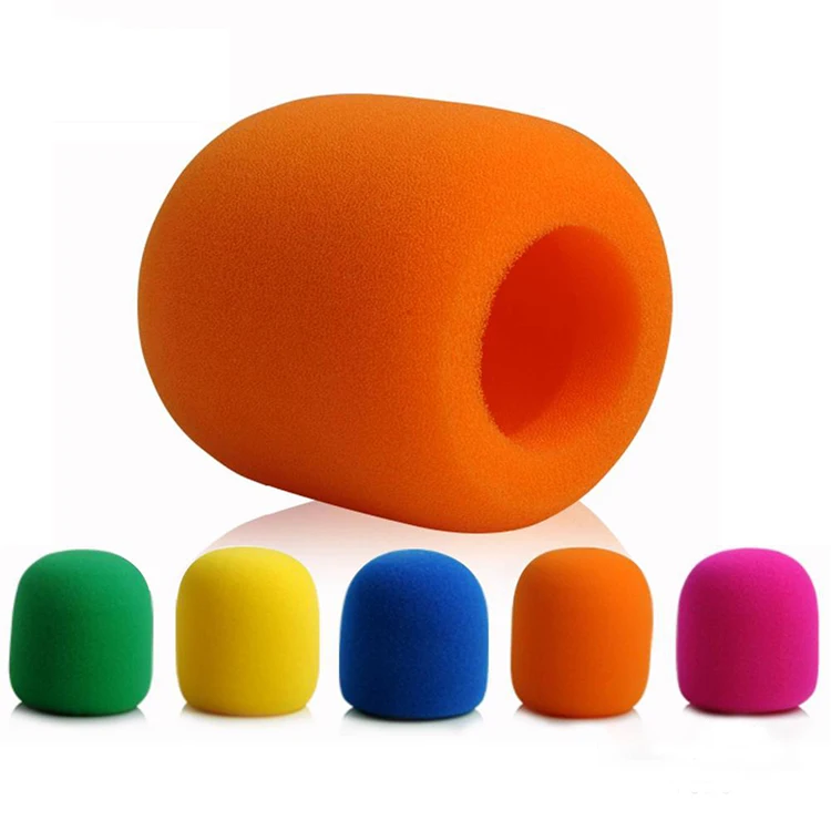 SponDuct OEM Factory Price Best Price Small Microphone Windscreen Mic Foam Cover Sponge 30*20*8Mm Mini Speaker Covers