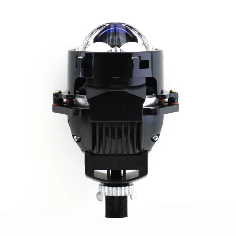 car 3.0inches 75W Led Projector Bifocal Lens Headlight Laser In Matrix Non-destructive Universal H4 H7 9005 9006 6000K Upgrade