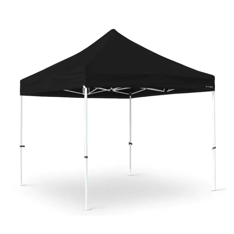 CHUVABAND Factory Customized Logo Advertising Tent Folding Retractable Tent Four Corners Transparent Window Stall Tent