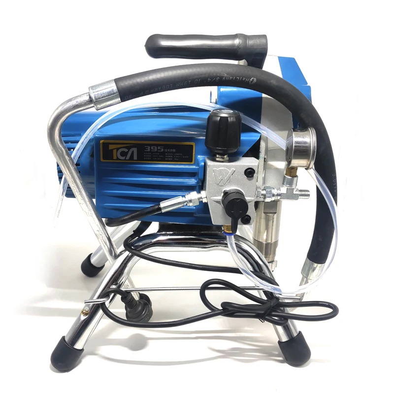 Easy to use 220v 395 2000w 2L/min power spray paint machine airless paint sprayer for ship painting