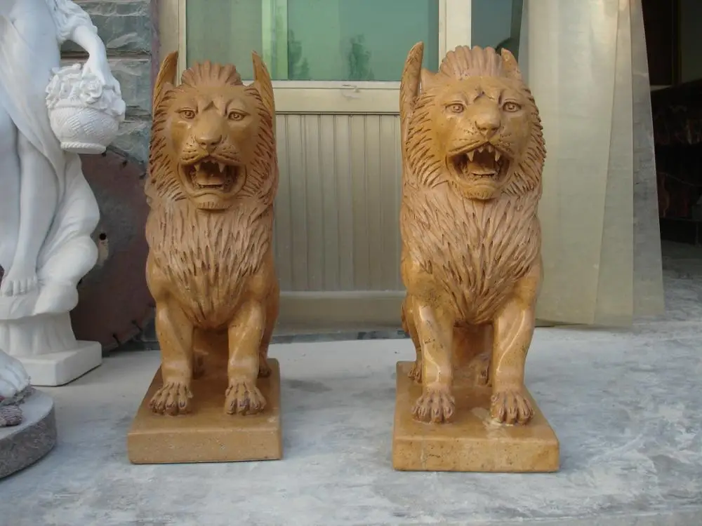 large animal lion statue/marble lion statues for sale