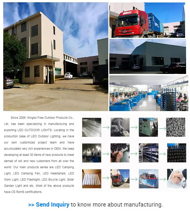 Cheap Multi-functional Outdoor Waterproof Tent Hanging Portable Camping 3 LED Bulbs Camping Lamp with Clip Hook