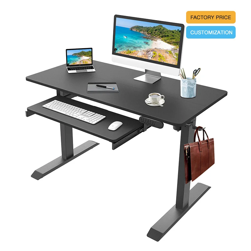 Electric Height adjustable Standing Sit Stand Gaming Desk for Gaming