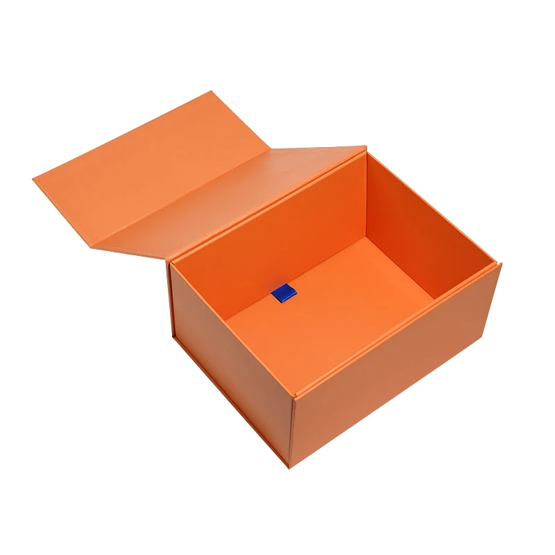 Customized storage space saving Shipping space Magnetic foldable boxes shipped flat Packaging Gift Boxes