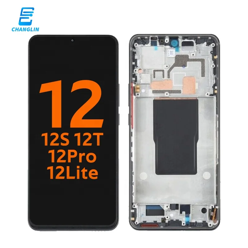 Phone screen wholesale mi display 12S 12T PRO LITE for xiaomi 12 lcd replacement panel