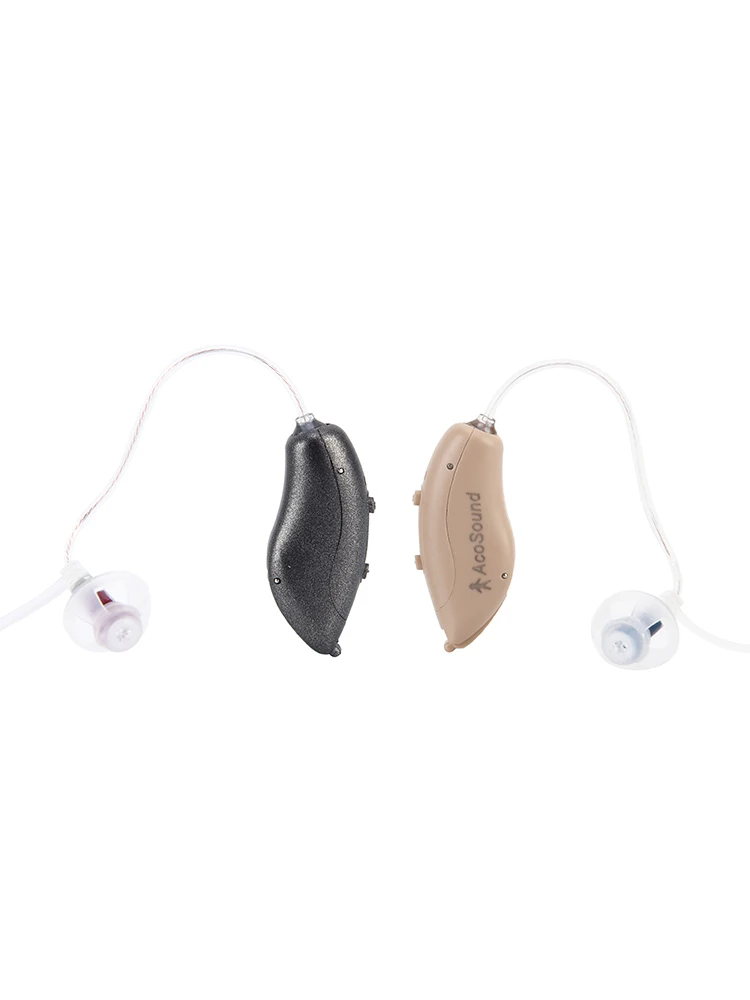 Wholesale Black RIC Digital Hearing Aid Ear Sound Amplifier W/ Bluetooth