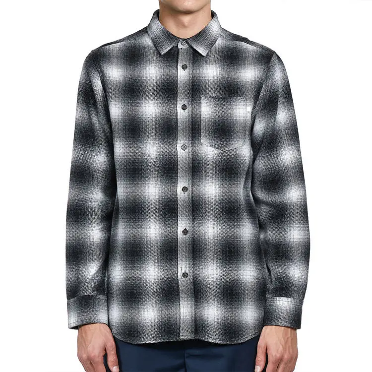 Newest design casual shirts for men vetements enfants  joggen tragen men  plaid shirts