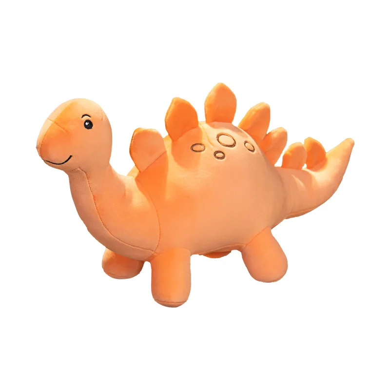 Wholesale Custom toys dinosaurs plush toy doll girl sleeping soothing dinosaurs plush toy  doll throw pillow children gift