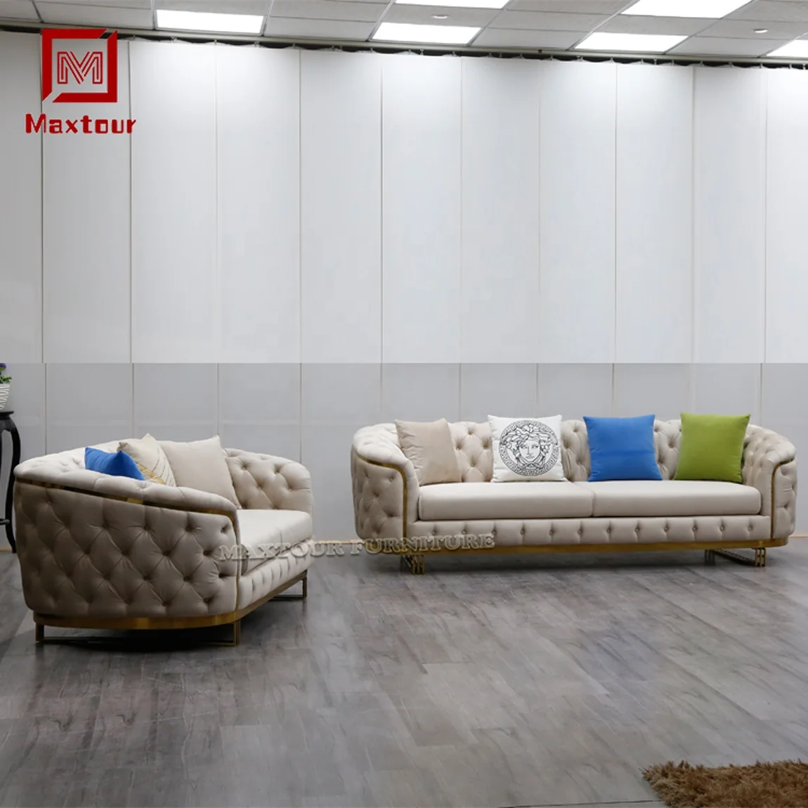Modern Romantic Loveseat Wedding Decor Sofa For Living Room Events Party Velvet Sofa Chair