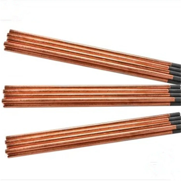 China Good Price Arc Air Gouging rods Copper Coated Carbon Electrode gouding rod for sale