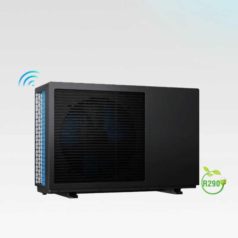 In Stock Europe Warehouse  R290 Wifi Control 6kw 12kw 18kw Air Source Heat Pump Water Heaters for Winter Home