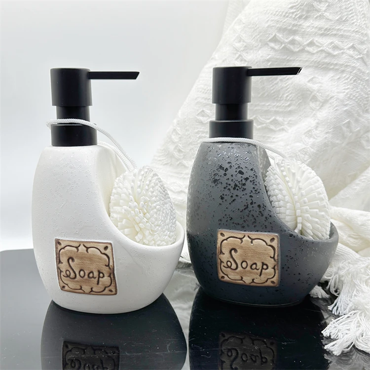 450 мл роскошные бутылки шампуня керамический дозатор мыла для мытья рук
