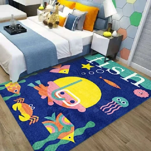 Manufacturer sales hopscotch printed home theater indoor rug animal printed zebra house floor colorful carpet