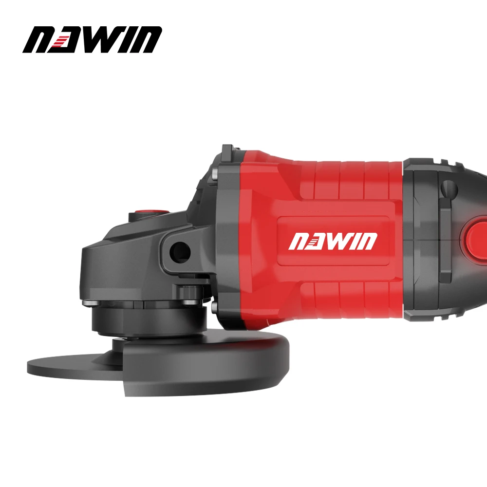 Nawin cordless angle grinder brushless motor 100 mm 125 mm metal grinding portable