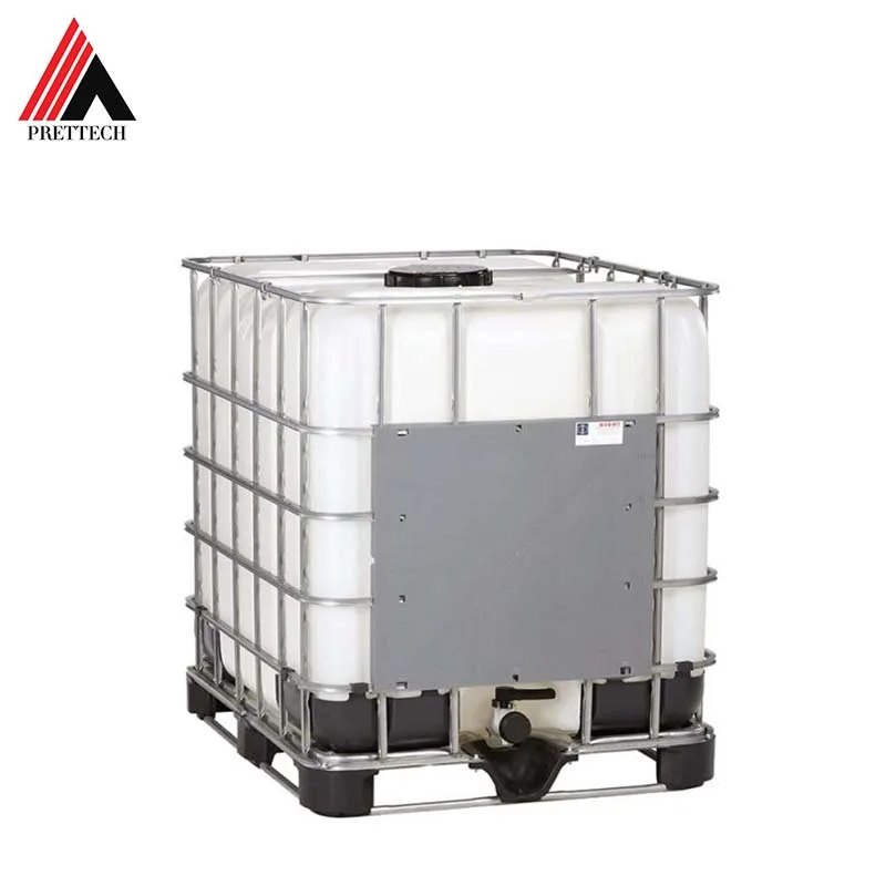 Hot selling 275 gallon Caged IBC tote HDPE plastic IBC Tank 1000 Liter  for oil chemical storage