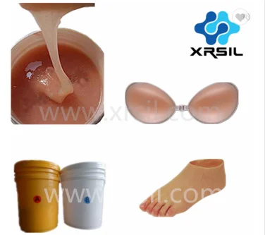 
Where to buy Food grade High transparent clear Skin safe soft Liquid silicone rubber gel for breast bra sticky breast pads 
