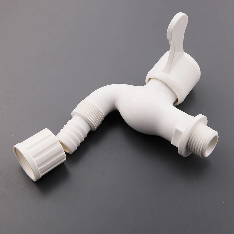 Factory single handle wall mounted plastic kitchen water taps faucet garden tap