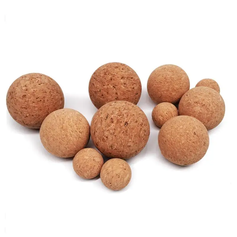 Customized Logo Small Yoga Ball Cork Yoga Massage Ball For Massage