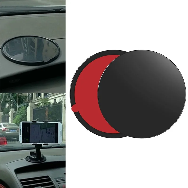 80mm Car Dash Dashboard Adhesive Sticky for Suction Cup Mobile Phone Holder Mount GPS Brackets Disk Pad Anti-Slip Mat