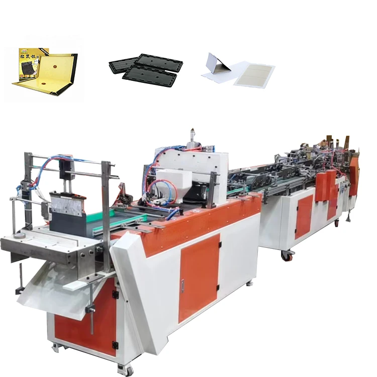 Full Automatic Machine For Producing Mouse Glue Trap Pad Rat Trap And Insect Glue Trap Making Machine