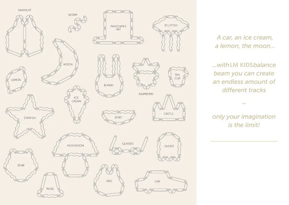 XIHA Montessori Wooden Indoor Foldable Balance Beam For Kids Adjustable Toddler Wood Kid Balance Beam Toys