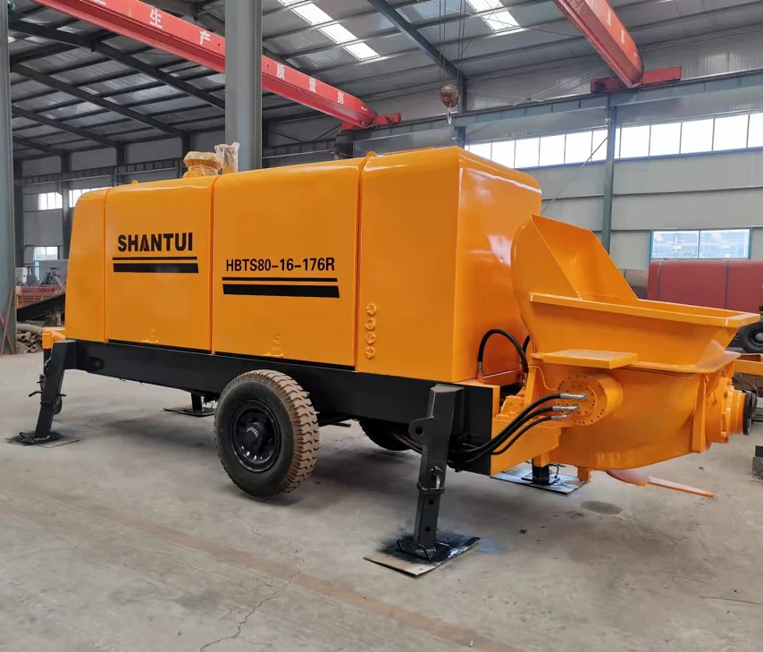 MINLE Concrete Pumping Machine And  Concrete Pump Truck Price New