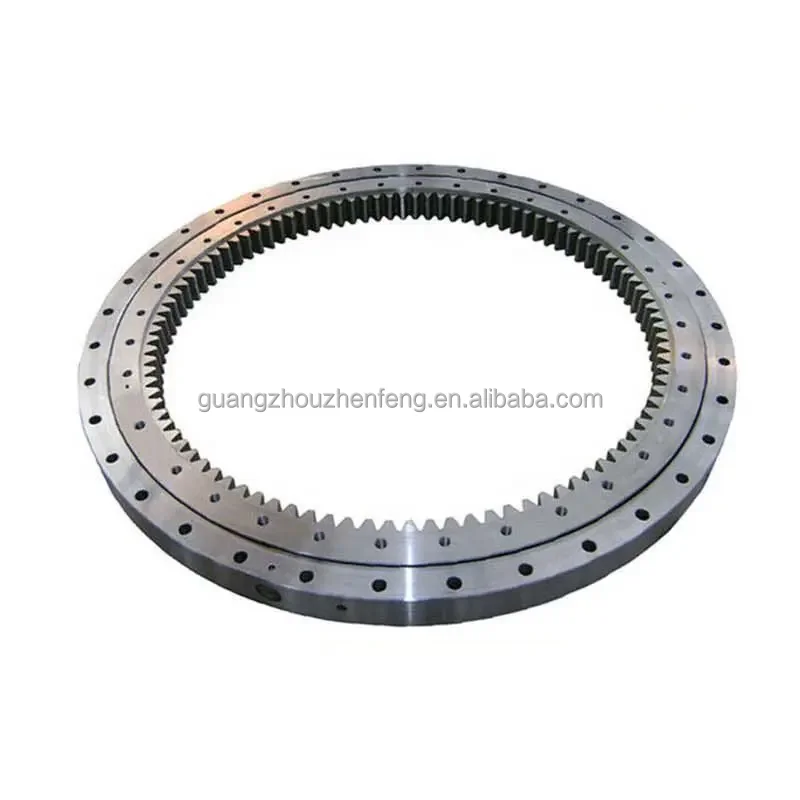 VLA200414-N 304x503.3x56mm Metric Flanged External Gear Four Point Contact Ball Bearing Excavator Turntable Slewing Ring Bearing