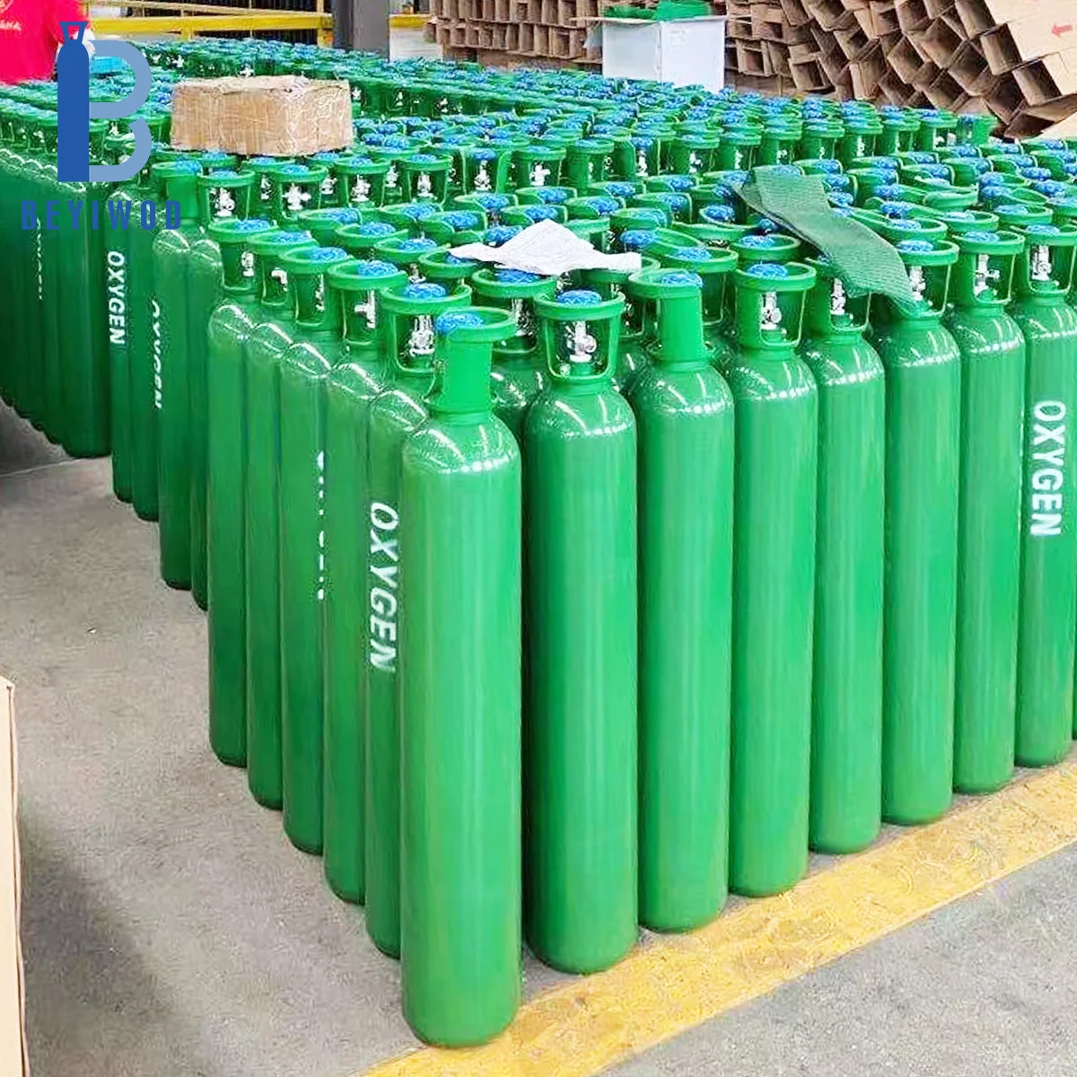 China Factory Price N2 nitrogen O2 oxygen Co2 hydrogen Cylinder 5l 10l Steel Seamless Industrial YA Gas Cylinders