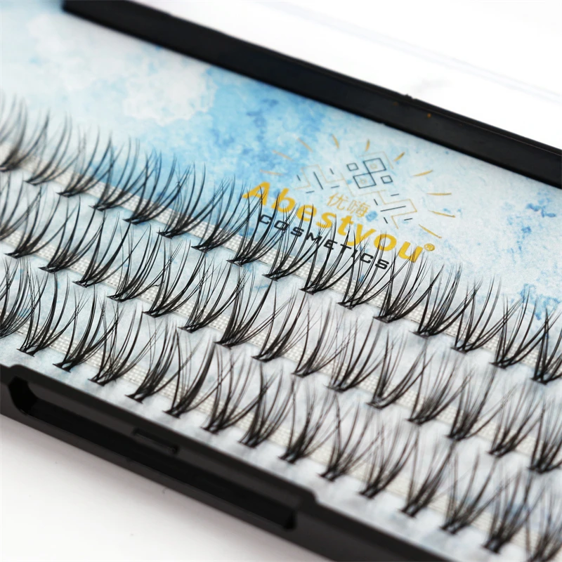 Abestyou Individual Eyelash Russia Volume Eyelash Premade Fan False Mink Eyelash Mkae Up Tool